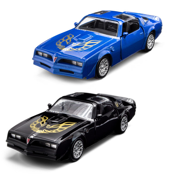 Автомодель - Pontiac Firebird 1978 (чорний, синій) Автомодель - Pontiac Firebird 1978 (чорний, синій)