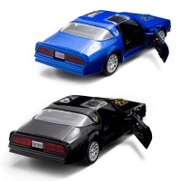 Автомодель - Pontiac Firebird 1978 (чорний, синій) Автомодель - Pontiac Firebird 1978 (чорний, синій)