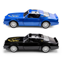 Автомодель - Pontiac Firebird 1978 (чорний, синій) Автомодель - Pontiac Firebird 1978 (чорний, синій)