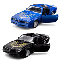 Автомодель - Pontiac Firebird 1978 (чорний, синій) Автомодель - Pontiac Firebird 1978 (чорний, синій)