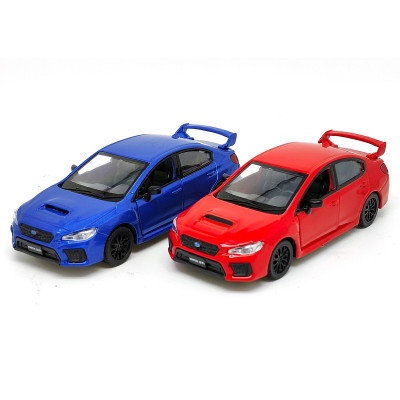 Автомодель - Subaru WRX STI (червоний, синій)