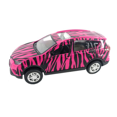 Автомодель GLAMCAR - TOYOTA RAV4 (брусничний)