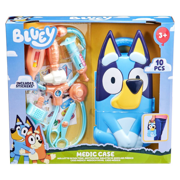 Ігровий набір Bluey – Кейс лікаря Блуї