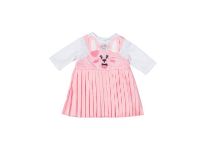 Одяг для ляльки BABY BORN - Сукня з зайкою Одяг для ляльки BABY BORN - Сукня з зайкою