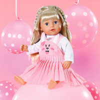 Одяг для ляльки BABY BORN - Сукня з зайкою Одяг для ляльки BABY BORN - Сукня з зайкою