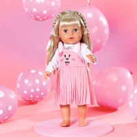 Одяг для ляльки BABY BORN - Сукня з зайкою Одяг для ляльки BABY BORN - Сукня з зайкою
