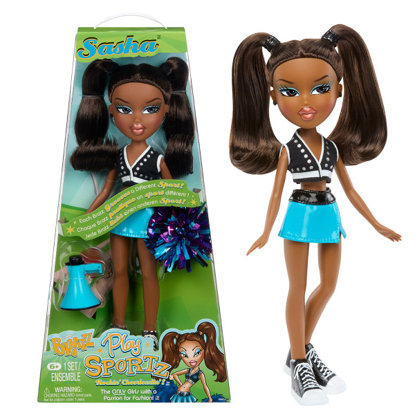 Ігровий набір Bratz серії Play Sportz – Чирлідерка Саша Ігровий набір Bratz серії Play Sportz – Чирлідерка Саша