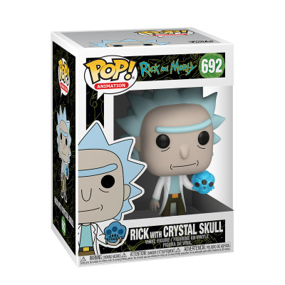 Ігрова фігурка Funko Pop! серії Рік і Морті - Рік з кришталевим черепом Ігрова фігурка Funko Pop! серії Рік і Морті - Рік з кришталевим черепом