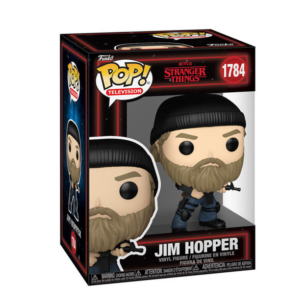 Ігрова фігурка Funko POP! серії Дивні дива 5 - Джим Гоппер Ігрова фігурка Funko POP! серії Дивні дива 5 - Джим Гоппер
