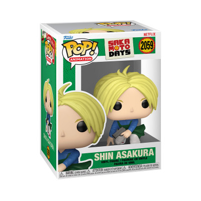 Ігрова фігурка Funko POP! серії Дні Сакамото - Шін Асакура Ігрова фігурка Funko POP! серії Дні Сакамото - Шін Асакура