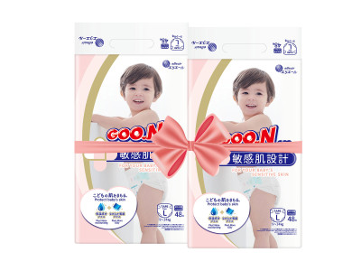 Підгузки Goo.N Plus для дітей (розмір 4(L), 9-14 кг, 96 шт) Підгузки Goo.N Plus для дітей (розмір 4(L), 9-14 кг, 96 шт)