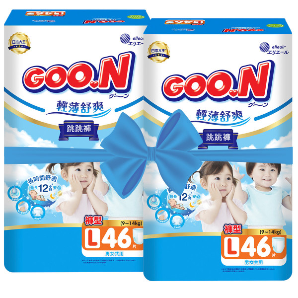 Трусики-підгузки Goo.N Slim & Comfortable (розмір 4(L), 9-14 кг, 92 шт)