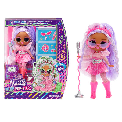Ігровий набір з лялькою L.O.L. Surprise! серії Tweens Neon Pop – Кітті К Ігровий набір з лялькою L.O.L. Surprise! серії Tweens Neon Pop – Кітті К