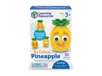 Навчальний ігровий набір LEARNING RESOURCES - Big Feelings Pineapple™ (Що відчуває ананас) Навчальний ігровий набір LEARNING RESOURCES - Big Feelings Pineapple™ (Що відчуває ананас)
