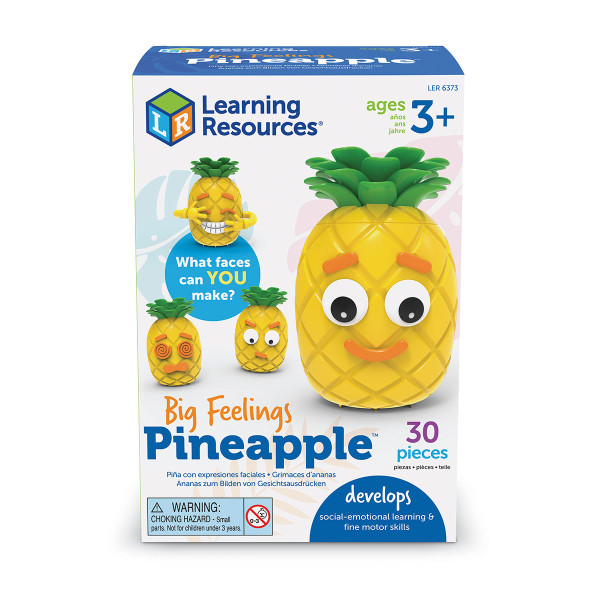 Навчальний ігровий набір LEARNING RESOURCES - Big Feelings Pineapple™ (Що відчуває ананас) Навчальний ігровий набір LEARNING RESOURCES - Big Feelings Pineapple™ (Що відчуває ананас)
