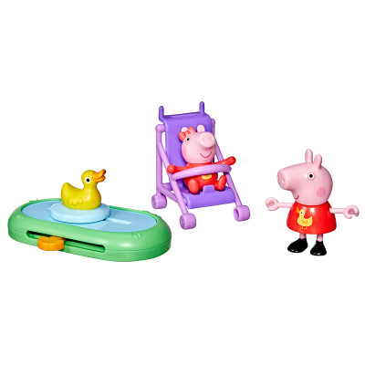 Ігровий набір Peppa Figurines серії Моменти з Пеппою – Сестрички на прогулянці Ігровий набір Peppa Figurines серії Моменти з Пеппою – Сестрички на прогулянці