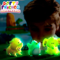 Стретч-іграшка у вигляді тварини серії «Softy friends» – Мила родина Стретч-іграшка у вигляді тварини серії «Softy friends» – Мила родина