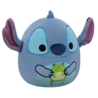 М'яка іграшка Squishmallows серії Disney - Стіч з жабкою (17 см)