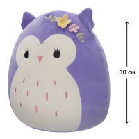 М'яка іграшка Squishmallows - Сова Холлі (30 cm) М'яка іграшка Squishmallows - Сова Холлі (30 cm)