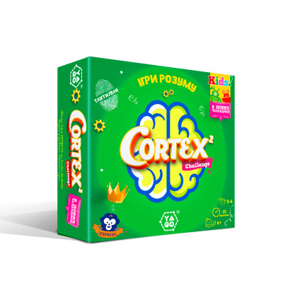 Настільна гра - CORTEX 2 CHALLENGE KIDS Настільна гра - CORTEX 2 CHALLENGE KIDS