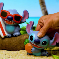 Дисплей іграшок-сквіш серії Disney – Пригоди Стіча (8 шт.)