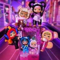 М’яка іграшка-сюрприз на підвісі Bratz серії Bratziez — Токіо стиль