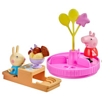 Ігровий набір Peppa Figurines серії Моменти з Пеппою – Карусель і ласощі Ігровий набір Peppa Figurines серії Моменти з Пеппою – Карусель і ласощі