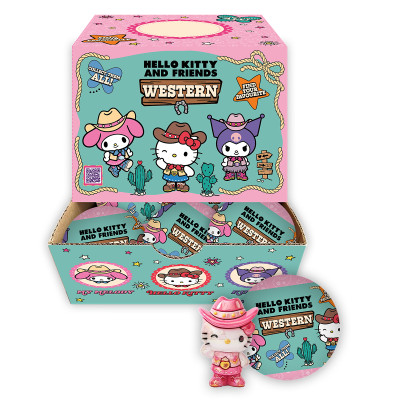 Дисплей фігурок-сюрпризів Cool Things серії Hello Kitty - Зірки Вестерну (18 шт.) Дисплей фігурок-сюрпризів Cool Things серії Hello Kitty - Зірки Вестерну (18 шт.)