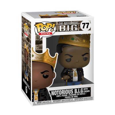 Ігрова фігурка Funko POP! серії Music S5 - THE NOTORIOUS B.I.G. Ігрова фігурка Funko POP! серії Music S5 - THE NOTORIOUS B.I.G.