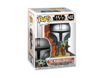 Ігрова фігурка Funko Pop! - Мандалорець, що летить з малюком