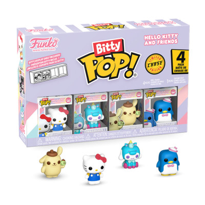 Набір ігрових фігурок Bitty POP! - Хелоу Кітті (4 фігурки в ас.) Набір ігрових фігурок Bitty POP! - Хелоу Кітті (4 фігурки в ас.)