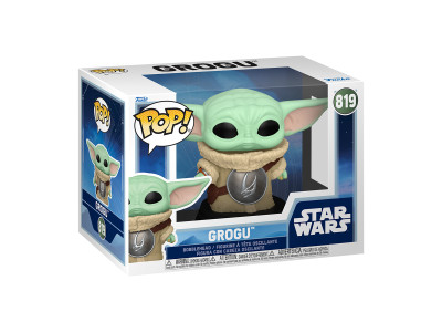 Ігрова фігурка Funko POP! серії Мандалорець - Ґроґу з бронею Брудорога