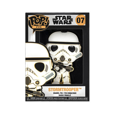 Пін Funko Pop серії «Зоряні війни» – Штурмовик зі зброєю Пін Funko Pop серії «Зоряні війни» – Штурмовик зі зброєю