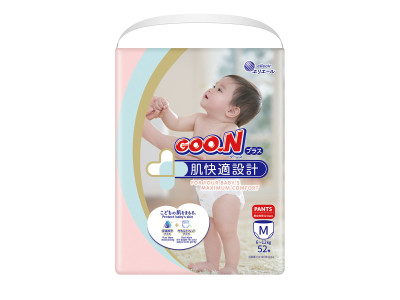 Трусики-підгузки Goo.N Plus для дітей (розмір 3(M), 6-12 кг, 52 шт.)
