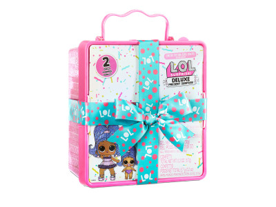 Ігровий набір з ексклюз. лялькою L.O.L. SURPRISE! серії Deluxe Present Surprise – Суперподарунок Ігровий набір з ексклюз. лялькою L.O.L. SURPRISE! серії Deluxe Present Surprise – Суперподарунок