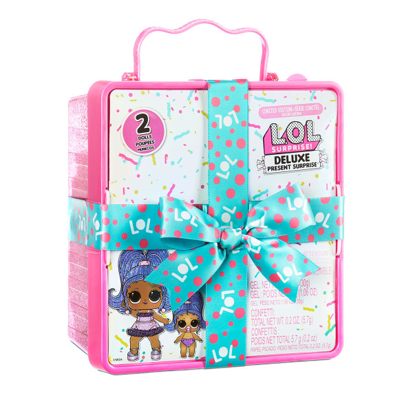 Ігровий набір з ексклюз. лялькою L.O.L. SURPRISE! серії Deluxe Present Surprise – Суперподарунок Ігровий набір з ексклюз. лялькою L.O.L. SURPRISE! серії Deluxe Present Surprise – Суперподарунок