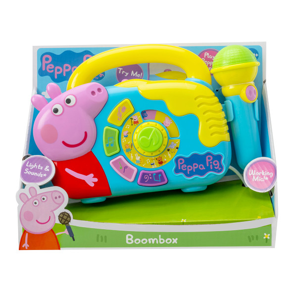 Музична іграшка PEPPA - Бумбокс Пеппи Музична іграшка PEPPA - Бумбокс Пеппи