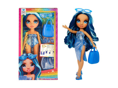 Лялька Rainbow High серії Swim & Style – Скайлер (з акс.) Лялька Rainbow High серії Swim & Style – Скайлер (з акс.)