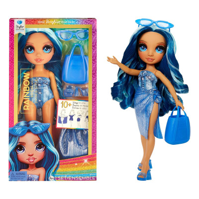 Лялька Rainbow High серії Swim & Style – Скайлер (з акс.) Лялька Rainbow High серії Swim & Style – Скайлер (з акс.)