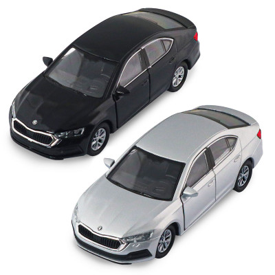 Автомодель - Skoda Octavia (чорний, сріблястий)