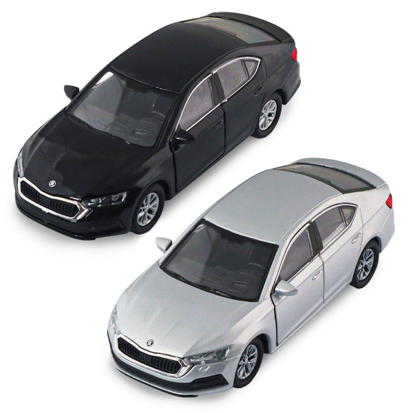 Автомодель - Skoda Octavia (чорний, сріблястий) Автомодель - Skoda Octavia (чорний, сріблястий)