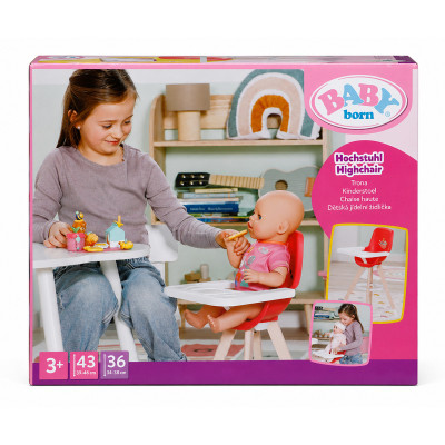 Стільчик для ляльки Baby Born – Час годування Стільчик для ляльки Baby Born – Час годування