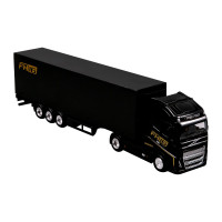 Автомодель - Фура Volvo FH16 Globetrotter 750 XXL (чорний, синій)