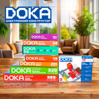 Конструктор електронний Doka Перші кроки в електроніці (В)
