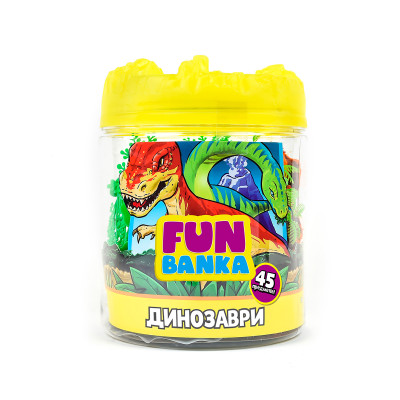 Ігровий набір Fun Banka – Динозаври Ігровий набір Fun Banka – Динозаври