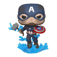 Ігрова фігурка Funko POP! cерії Месники: Фінал - Капітан Америка з мйольніром Ігрова фігурка Funko POP! cерії Месники: Фінал - Капітан Америка з мйольніром