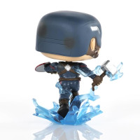 Ігрова фігурка Funko POP! cерії Месники: Фінал - Капітан Америка з мйольніром Ігрова фігурка Funko POP! cерії Месники: Фінал - Капітан Америка з мйольніром