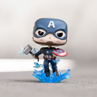 Ігрова фігурка Funko POP! cерії Месники: Фінал - Капітан Америка з мйольніром Ігрова фігурка Funko POP! cерії Месники: Фінал - Капітан Америка з мйольніром