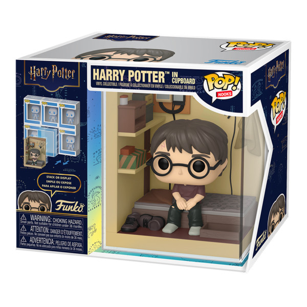 Ігрова фігурка Funko Pop! Nooks - Гаррі Поттер у комірчині Ігрова фігурка Funko Pop! Nooks - Гаррі Поттер у комірчині