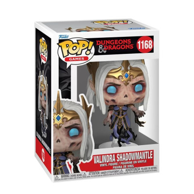 Ігрова фігурка Funko POP! серії Підземелля та Дракони - Валіндра Шедоумантл Ігрова фігурка Funko POP! серії Підземелля та Дракони - Валіндра Шедоумантл